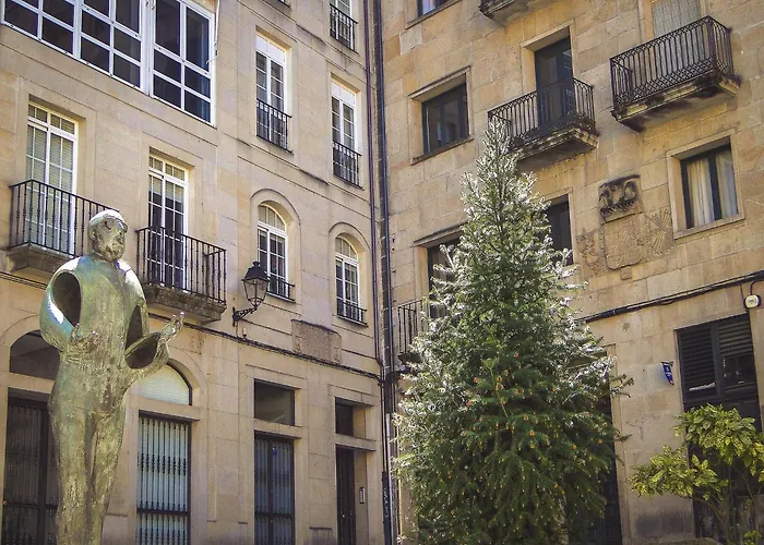 Charming In Overlooking The Appartement Ourense
